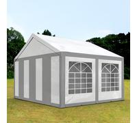 TOOLPORT FLEX 3x4 m tente de réception, PE 450, H. 2 m, gris-blanc - (91119)