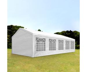 TOOLPORT FLEX 4x10 m tente de réception, PE 350, H. 2 m, blanc - (90107)