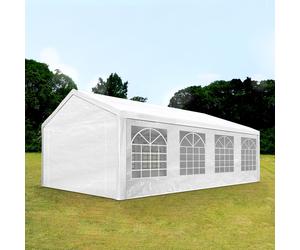 TOOLPORT FLEX 4x8 m tente de réception, PE 350, H. 2 m, blanc - (90106)