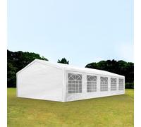 TOOLPORT FLEX 5x10 m tente de réception, PE 350, H. 2 m, blanc - (90104)