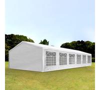 TOOLPORT FLEX 6x12 m tente de réception, PE 350, H. 2 m, blanc - (90109)