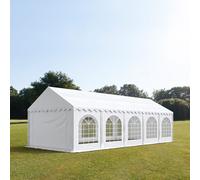 TOOLPORT PRO 3x10 m tente de réception, PVC 750, H. 2 m, blanc - (7268)