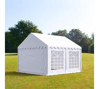 TOOLPORT PRO 3x4 m tente de réception, PVC 700, H. 2 m, blanc - (6152)