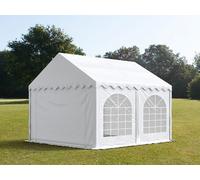 TOOLPORT PRO 3x4 m tente de réception, PVC 800, H. 2 m, blanc - (2639)