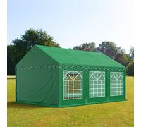 TOOLPORT PRO 3x6 m tente de réception, PVC 700, H. 2 m, vert foncé - (6146)