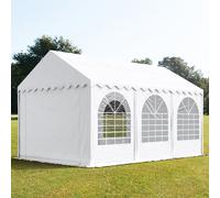 TOOLPORT PRO 3x6 m tente de réception, PVC 800, H. 2 m, blanc - (7838)