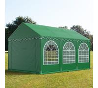 TOOLPORT PRO 3x6 m tente de réception, PVC 800, H. 2 m, vert foncé - (2645)