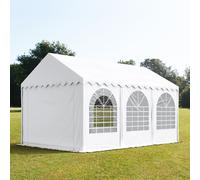 TOOLPORT PRO 4x6 m tente de réception, PVC 800, H. 2 m, blanc - (2647)
