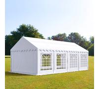 TOOLPORT PRO 4x8 m tente de réception, PVC 700, H. 2 m, blanc - (4777)