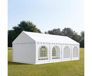 TOOLPORT PRO 4x8 m tente de réception, PVC 750, H. 2 m, blanc - (7200)