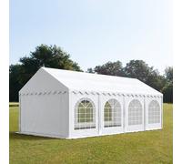 TOOLPORT PRO 4x8 m tente de réception, PVC 750, H. 2 m, blanc - (7336)