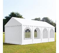 TOOLPORT PRO 4x8 m tente de réception, PVC 800, H. 2 m, blanc - (7840)