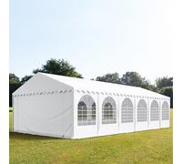TOOLPORT PRO 5x12 m tente de réception, PVC 800, H. 2 m, blanc - (5360)