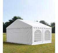 TOOLPORT PRO 5x4 m tente de réception, PVC 750, H. 2 m, blanc - (7193)
