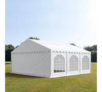 TOOLPORT PRO 6x6 m tente de réception, PVC 750, H. 2 m, blanc - (7311)
