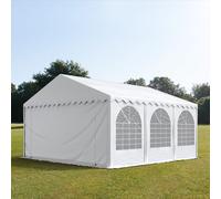 TOOLPORT PRO 6x6 m XXL tente de réception, PVC 1400, H. 2,6 m, blanc - (7682BL)