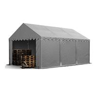 TOOLPORT 3x6 m Tente de stockage, Bâche PVC, gris - (2332)
