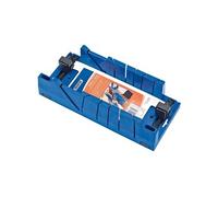 Tools Boîte à onglets avec dispositif de serrage Bleu 09789