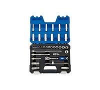 Tools Expert Jeu de douilles métriques 36 pcs 3/8 16449