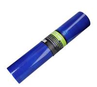 ToolSpace Film de Protection | 45 µm 50 cm x 75m | Blue Polyethylene Adhésif | Film pour Fenêtre Autocollant | Universel Antidérapant | Protecteur Meubles Durable Pratique Facile appliquer Sans Trace