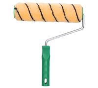 ToolSpace Grand Rouleau à Peinture 25 cm Orange Professionnel pour Murs et Plafonds Poils 12 mm en Polyacrylique Technologie Thermofusion Anti Goutte Support Ergonomique Peindre Façade Rénovation
