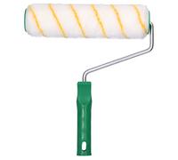ToolSpace Grand Rouleau à Peinture 25 cm Professionnel pour Murs Plafonds Façade Poils 11 mm en Polyacrylique Technologie Thermofusion Anti Goutte Support Ergonomique Peindre Bricolage Rénovation
