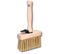 ToolSpace Pinceau de Surface 110 mm, Brosse à Papier Peint, pour terrasses, tapisser, Houppette Large, Manche en Bois à Poils naturels, Pinceau à apprêter, Brosse de Peintre