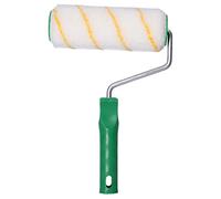 ToolSpace Rouleau à Peinture 18 cm Professionnel pour Murs Plafonds Façade Poils Courts en Polyacrylique Technologie Thermofusion Anti Goutte Support Ergonomique Plaques de Plâtre Rénovation