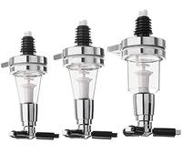 TOOLSTAR Beaumont Solo Bar Lot de 3 distributeurs d'alcool à fixer au mur 25/35/45 ml