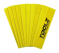 Toolz Lignes de marquage, lot de 10, Jaune Jaune ONE-SIZE