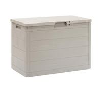 Toomax Woodys Boîte de rangement 160 l, plastique, gris clair TOOMAX Z0186R0--2500