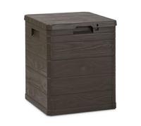 Toomax Coffre Woody's - 90 litres - Boîte d'extérieur - Marron
