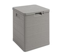 Toomax Coffre Woody's 90L Boîte d'extérieur en Plastique Art. 173 Gris Taupe