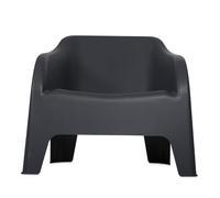 Toomax Fauteuil Petra Empilable,Résine,Anthracite