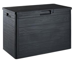 Toomax Woodys Boîte de rangement 160 l, plastique, graphite TOOMAX Z0186R0--4100