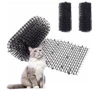 Toopify Lot de 2 Tapis de Protection pour Chat de 4 m avec Pointes, Bandes piquantes, bloqueur de creusement, Tapis de Dissuasion pour intérieur et Jardin extérieur, 2 m