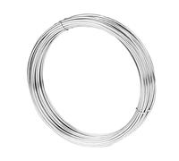 TooTaci Fil d'Acier Inoxydable 1,5 mm, 10M Fil Métallique Flexible - Solide pour Treillis de Jardin, Clôtures, Sculptures et Projets DIY