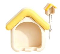 Toothbrush Holder Double Slots - House Shape Tooth Brush Storage Stand | Toothbrush Storage Rack for Home Indoor Hotel Dormitory | | | Apartment Rental Toothbrush Holder Double Slots House Shape - -