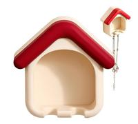 Toothbrush Holders Bathrooms, Wall Mounted House Shape Double Slots | Cute House-shaped Toothbrush Holder, Bathroom Electric Toothbrush Organizer Rack For Home Indoor Hotel Dormitory Apartment