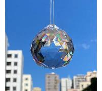 Toowood Attrape-Soleil en Cristal Prisme - Cristaux à Suspendre, décoration de fenêtre, Artisanat, décoration, Lustre, Boule Attrape-lumière - pour la Maison et Divers projets. (40, 20mm)