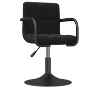 Top 2026@Chaise Chambre/salon（Adulte/enfant) Noir - SWEETY® Chaise de salle à manger Noir Velours 216621