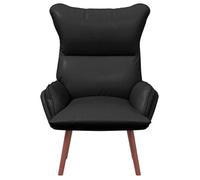 ""TOP 2026"" Chaise Relax - 1 place Fauteuil - Noir 69x74x93 cm Cuir artificiel FF5012
