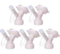 Top arrosoir mini embouts d'arrosage - 5 pièces pour bouteilles plantes fleurs - plantes d'intérieur embout d'arrosage accessoires d'arrosage jardin Beige