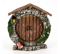 Top Collection 13,3 cm Jardin Féérique Miniature et Terrarium Charmant de Porte Rond Décor, Petite