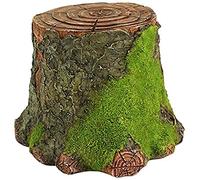 Top Collection 4284 Figurines décoratives en Forme de souche d'arbre Vert Marron