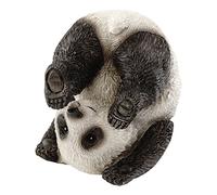 Top Collection Jardin Féérique Miniature et Terrarium Cute Yoga Panda-plow Pose Figurine