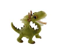 Top Collection Miniature Fairy Garden and Terrarium Statue, Mini Dragon, Green