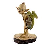 Top Collection Statue Miniature de Jardin féérique et Terrarium, Lutin de Jardin avec bébé Dragon