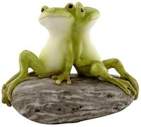 Top Collection Statue Miniature pour Jardin de fées et Terrarium - Grenouille sur Pierre