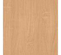 Top de finition bois hêtre pour armoire métal L 120 x P 43 cm